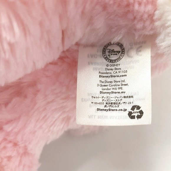 Disney Store Minnie Mouse Easter Bunny Plush 14" Stuffed Animal Toy Pink Yellow - Picture 10 of 10